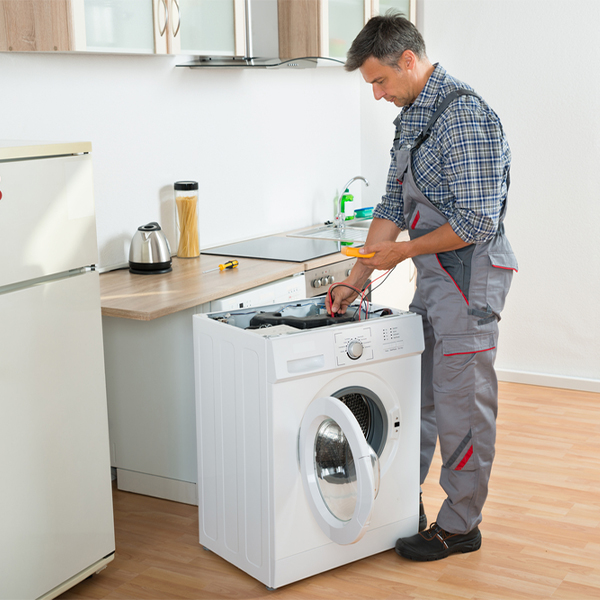 can you walk me through the steps of troubleshooting my washer issue in Fulton